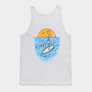 Death Surfer Tank Top